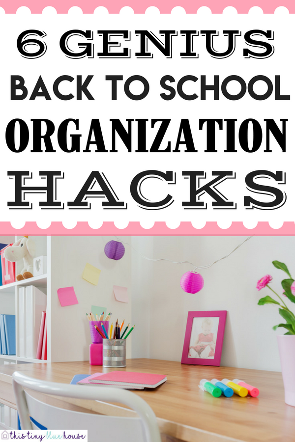 Epic Organization Hacks You Gotta Try This School Year #backtoschool #backtoschooltips #backtoschoolhacks #backtoschoolorganization #backtoschooldiy #backtoschoolideas #