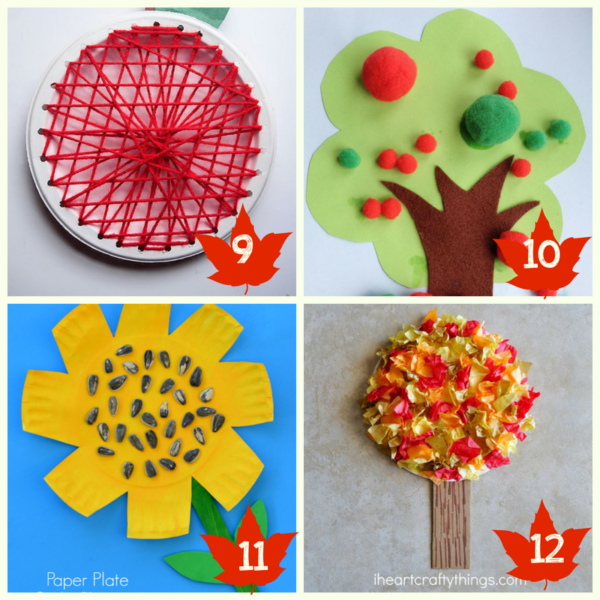 40 Crazy Easy Creative Fall Inspired Crafts For Kids - This Tiny Blue House