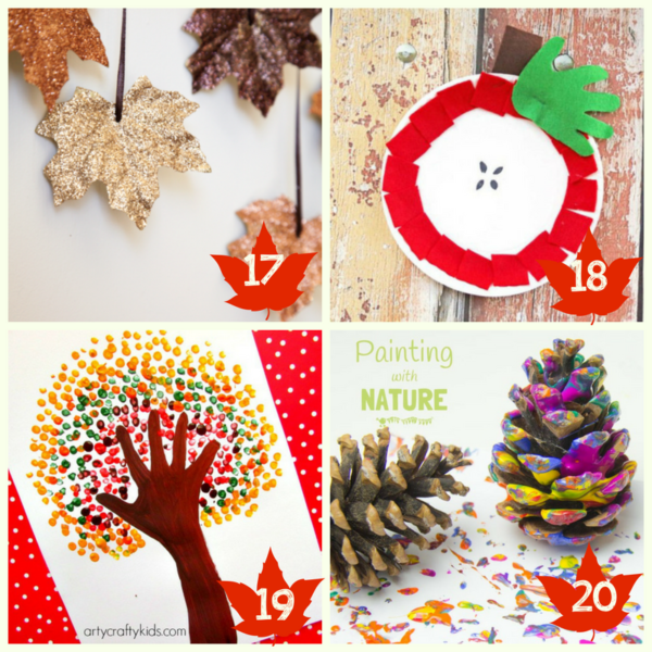 40 Crazy Easy Creative Fall Inspired Crafts For Kids - This Tiny Blue House