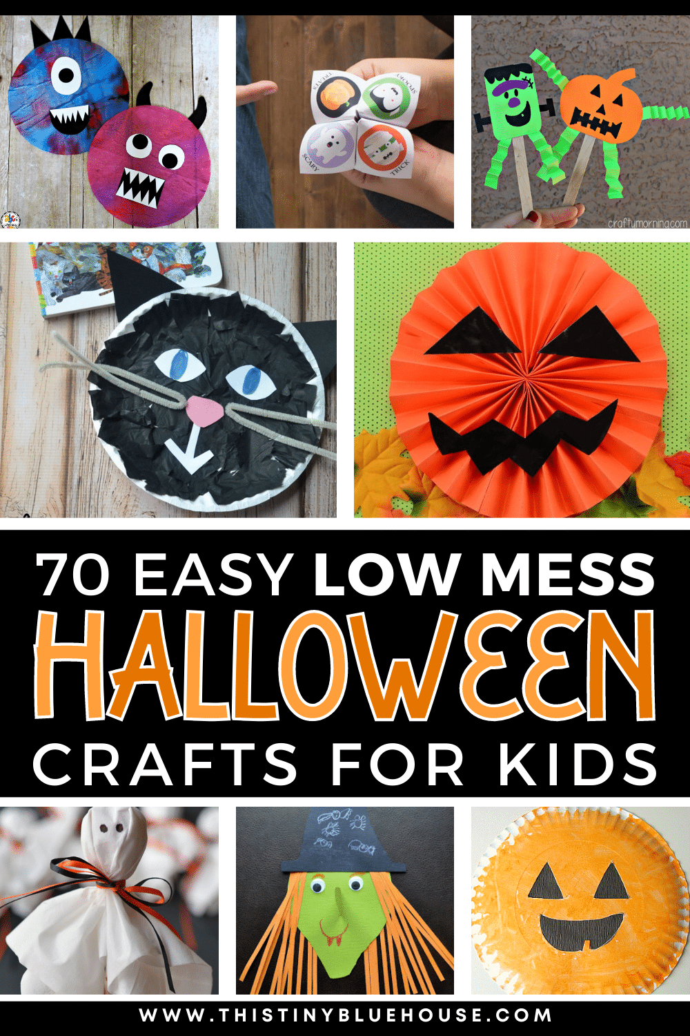 70+ Spooky Halloween Crafts For Kids - This Tiny Blue House