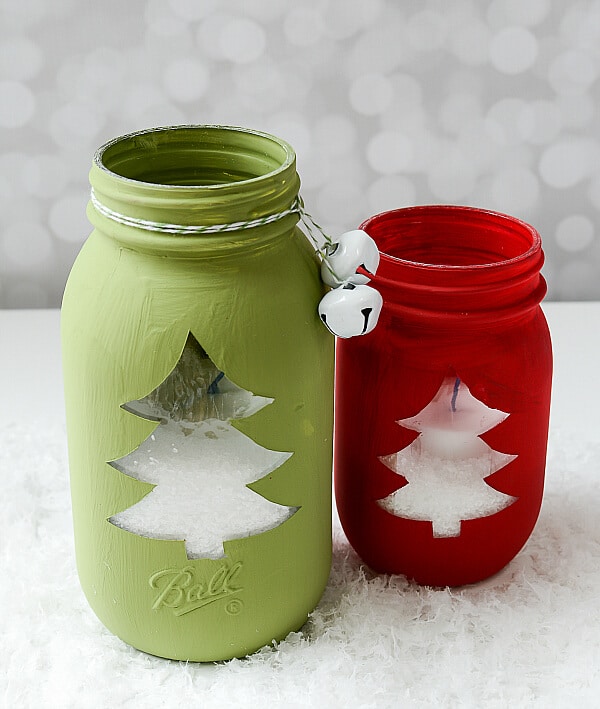 15 BEST Easy Mason Jar Christmas Craft Ideas This Tiny Blue House