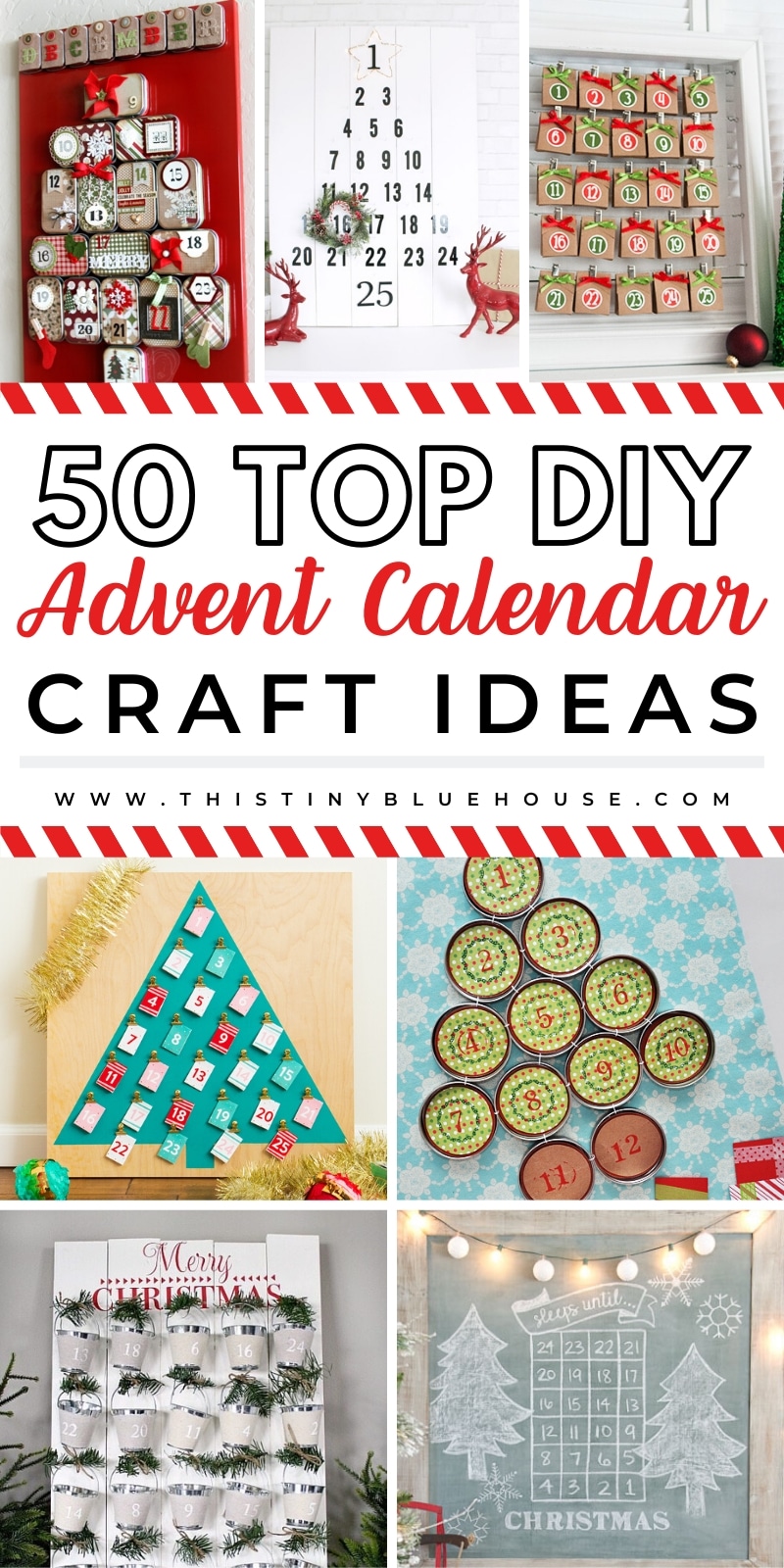 50 Gorgeous DIY Advent Calendar Ideas This Tiny Blue House
