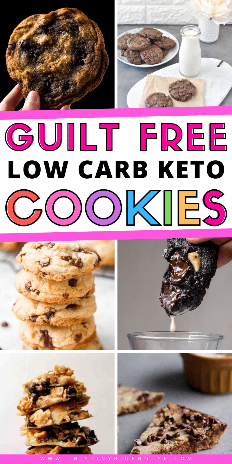 18 Stupidly Easy Low Carb Keto Cookie Recipes - This Tiny Blue House