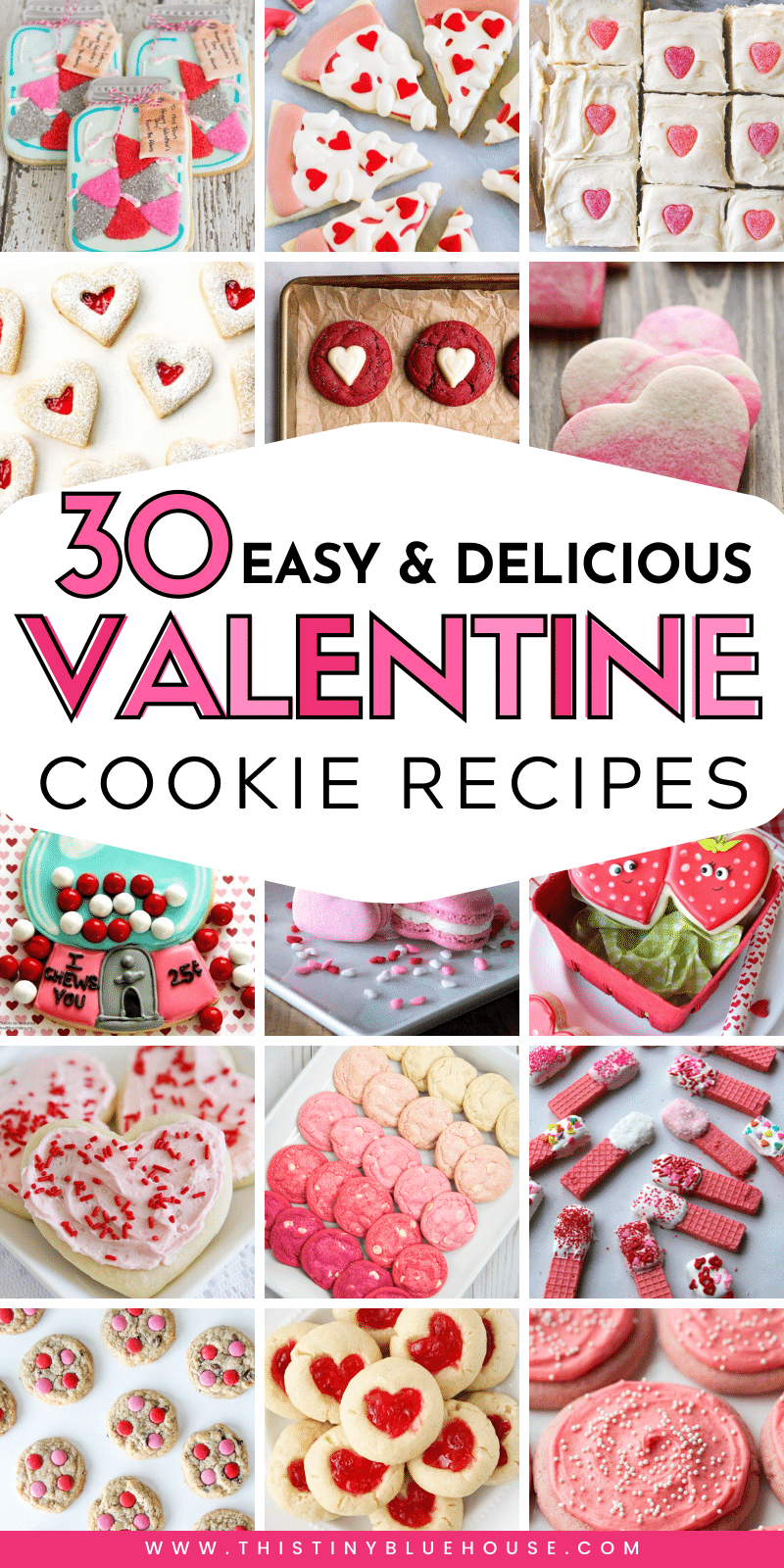 Spoil that special someone with one of these delicious Valentine’s Day Cookies. Super simple to make these Valentine’s Day cookies are the ultimate edible gift idea. #valentinesdaycookies #easyvalentinesdaycookies #valentinesdaycookiesrecipes