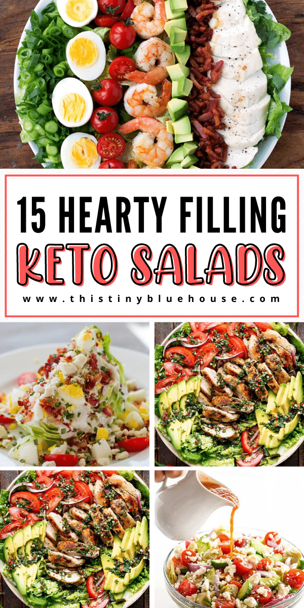 15 Crazy Filling Keto Lunch Salads This Tiny Blue House