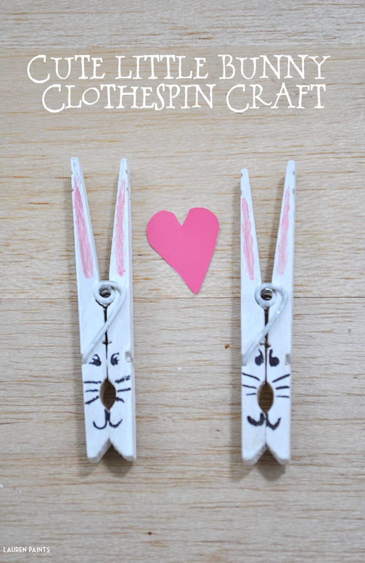 45 Cute Fun Clothespin Crafts For Kids - This Tiny Blue House
