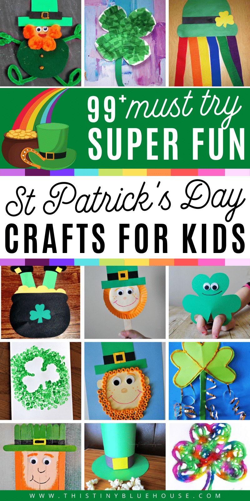 Get the kids excited about celebrating the luck o' the Irish with these fun and easy preschool St. Patricks Day Crafts for kids. With 100 crafts to pick you'll have hours of fun making these crafts with kids of all ages. #stpatricksdaycrafts #easystpatricksdaycrafts #stpaddyscraftsforkids #easystpatricksdaycraftsforkids #stpatricksdaycraftsforpreschoolers Get the kids excited about celebrating the luck o' the Irish with these fun and easy preschool St. Patricks Day Crafts for kids. With 100 crafts to pick you'll have hours of fun making these crafts with kids of all ages. #stpatricksdaycrafts #easystpatricksdaycrafts #stpaddyscraftsforkids #easystpatricksdaycraftsforkids #stpatricksdaycraftsforpreschoolers