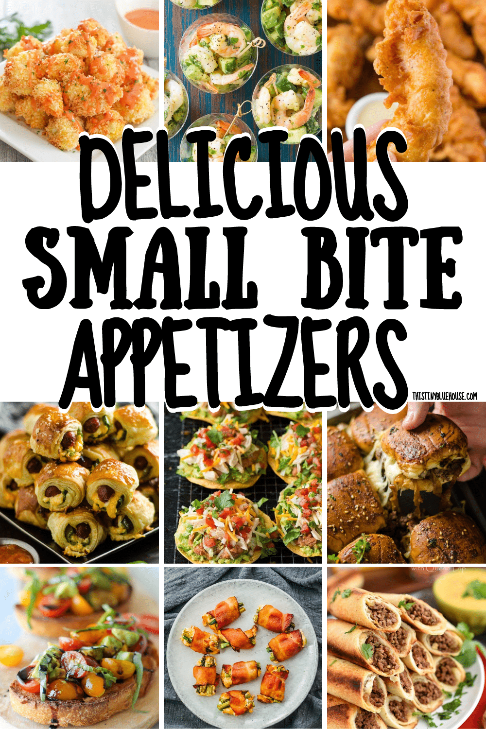 200+ Best Delicious Easy Bite Sized Appetizers This Tiny Blue House