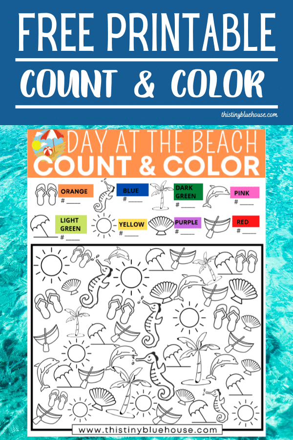 Reduce screen time with this super fun Day At The Beach Count and Color Activity. As a bonus kids work on their number and counting skills. #countandcolor #countingprintablesforkids #numberworksheetsforkids #ispygame #ispygameforkids #freeprintablesforkids #freeworksheetsforpreschool #kindgergartenprintables #boredombustingactivities Reduce screen time with this super fun Day At The Beach Count and Color Activity. As a bonus kids work on their number and counting skills. #countandcolor #countingprintablesforkids #numberworksheetsforkids #ispygame #ispygameforkids #freeprintablesforkids #freeworksheetsforpreschool #kindgergartenprintables #boredombustingactivities