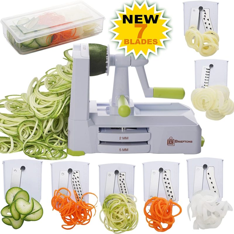 Enjoy these Veggie Spiralizer Recipes any night of the week! These healthy recipes are perfect alternative to traditional noodle dishes with far less carbs. So, whether you are watching your carb intake or just want to add more vegetables to your diet these delicious Veggie Spiralizer Recipes make for the perfect meal.