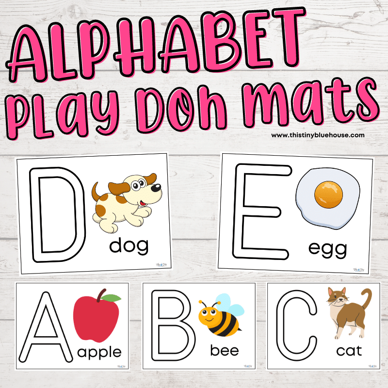 Printable Letter Mats