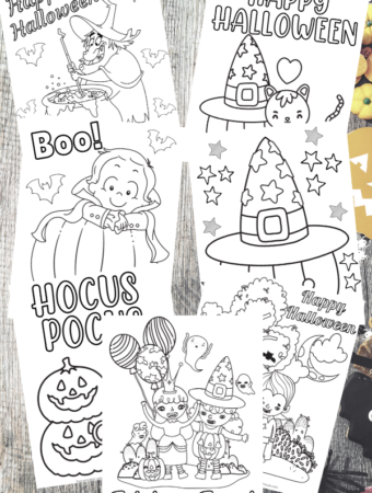 Free Printable Non Scary Halloween Coloring Pages