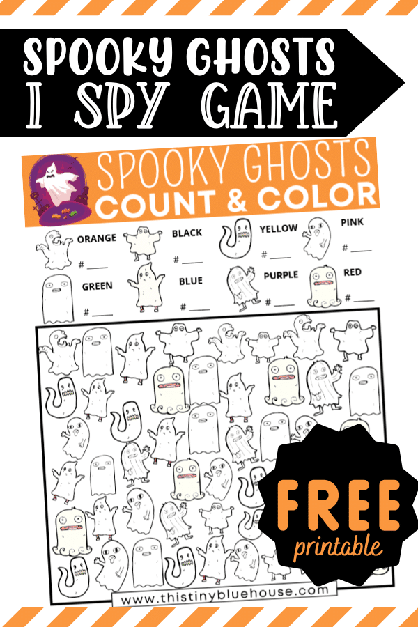 free spooky ghosts i spy printable count and color game for kids 2