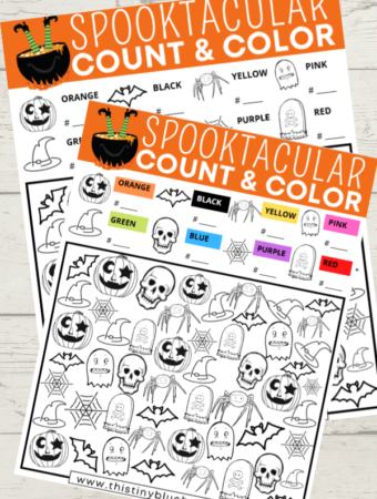Free Printable Spooky Halloween I Spy Activity For Kids