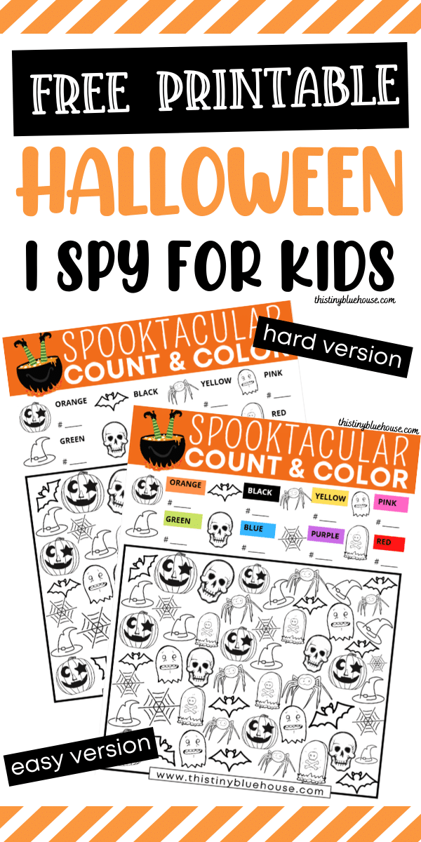 Download Free (2 version) Spooky Halloween I Spy Printable Count ...