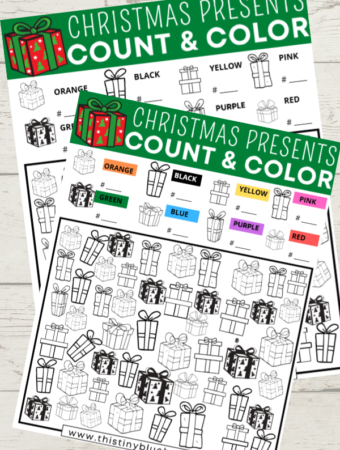 Free Printable Christmas Gift I Spy Game For Kids