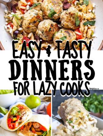 Easy & Tasty Dinners For Lazy Cooks