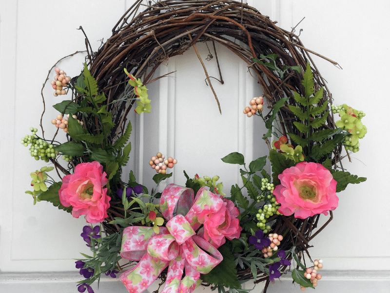 25 Popular DIY Spring Wreaths You Need To Make - This Tiny Blue House