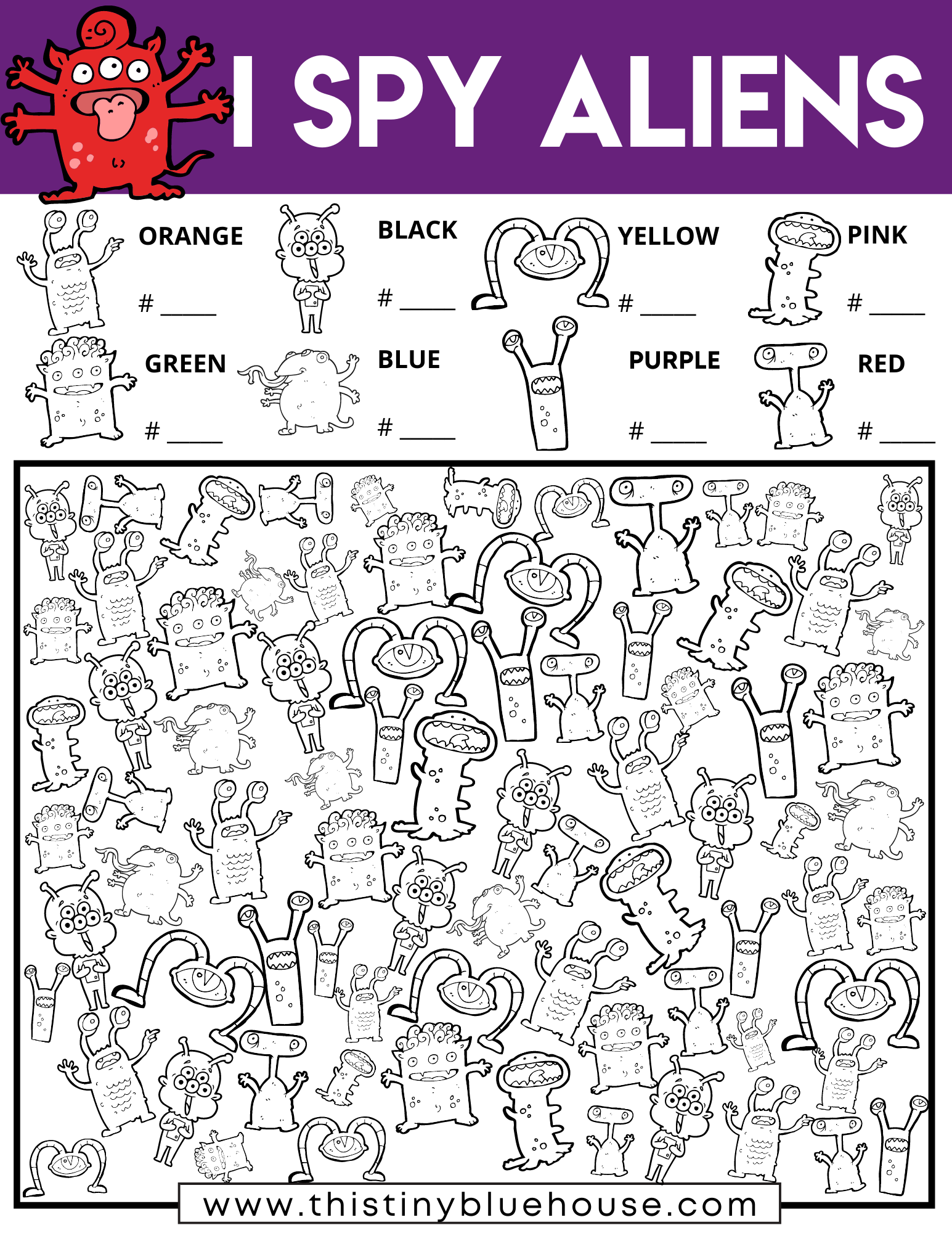 i spy aliens 2 version free printable game for kids this tiny blue