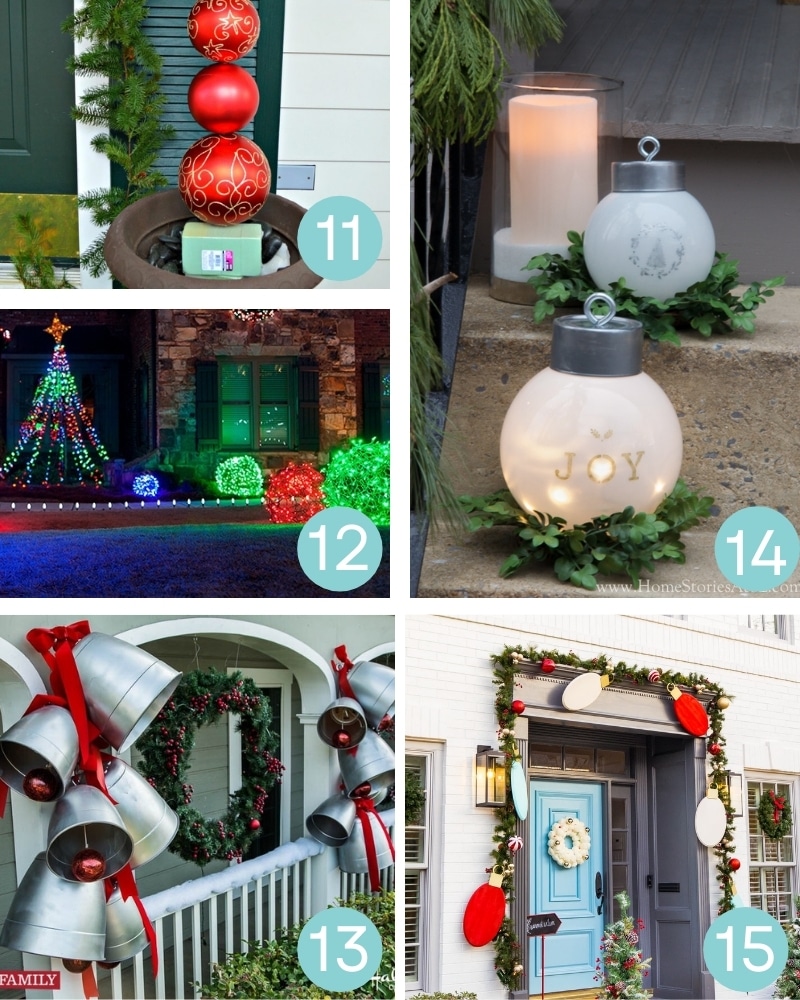 DIY Outdoor Christmas Decorations: 100+ Best Cheap and Easy Ideas For ...