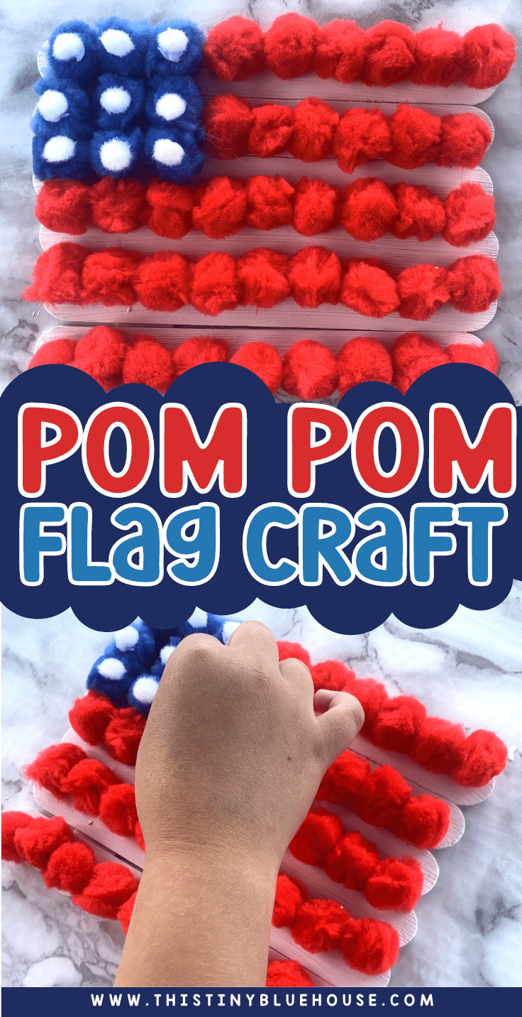 4th of July Baby Outfit: Pom Pom Short Set, Patriotic Girl Costume