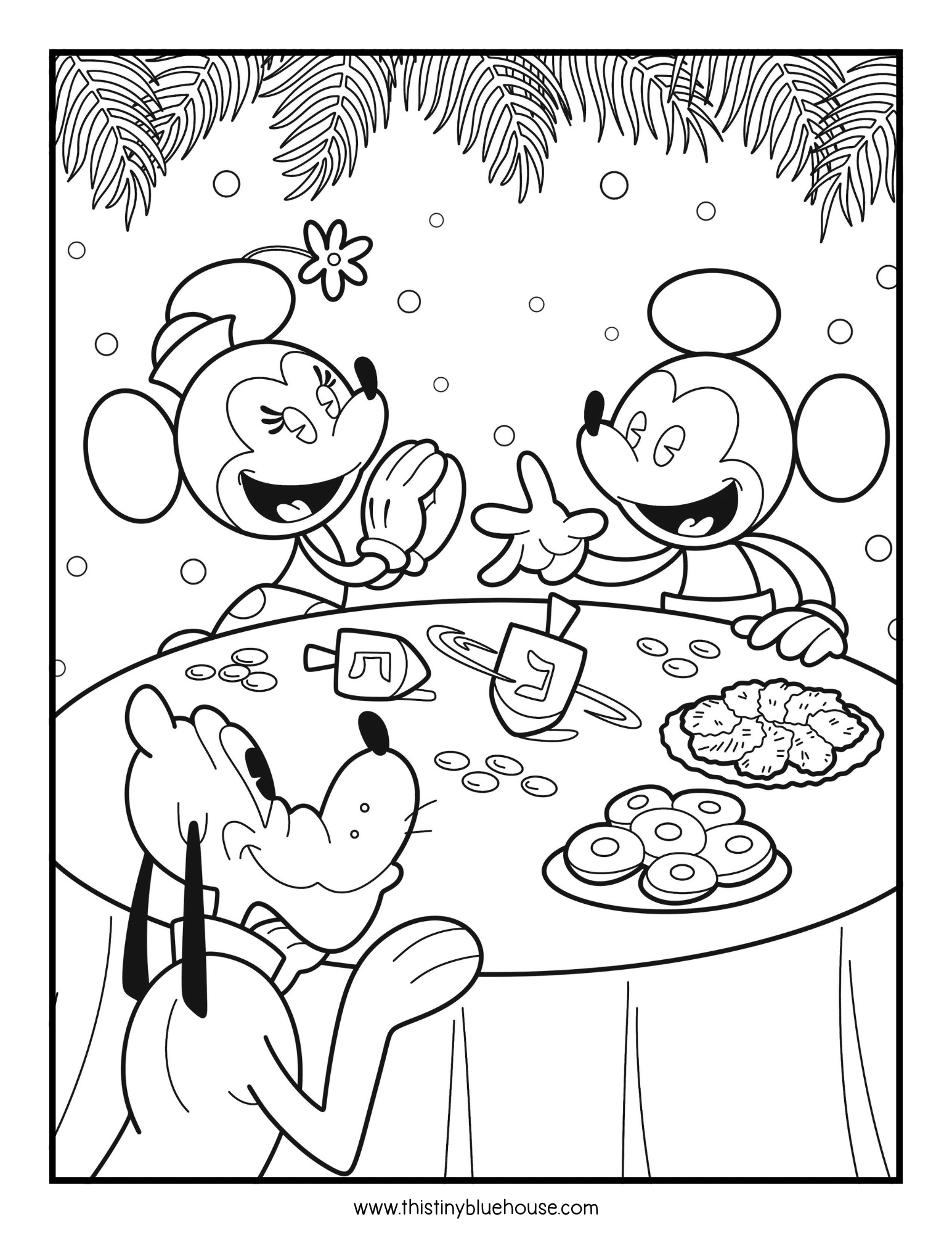 15+ Hanukkah Coloring Pages This Tiny Blue House