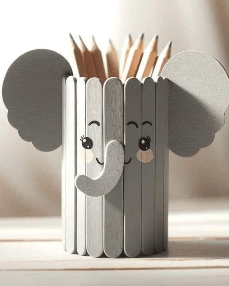 21 Popsicle Stick Animal Crafts This Tiny Blue House