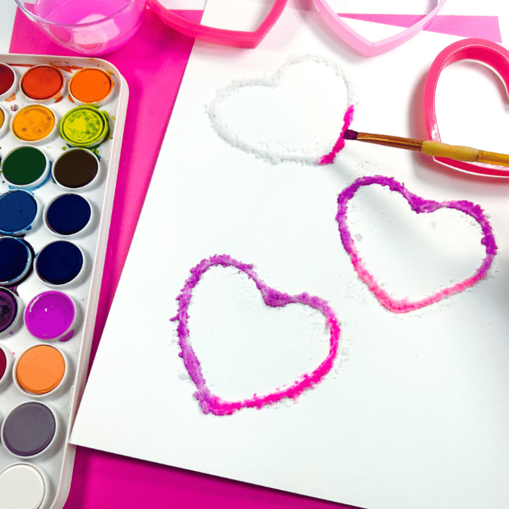 Heart Name Craft (Free Printable Template) - This Tiny Blue House