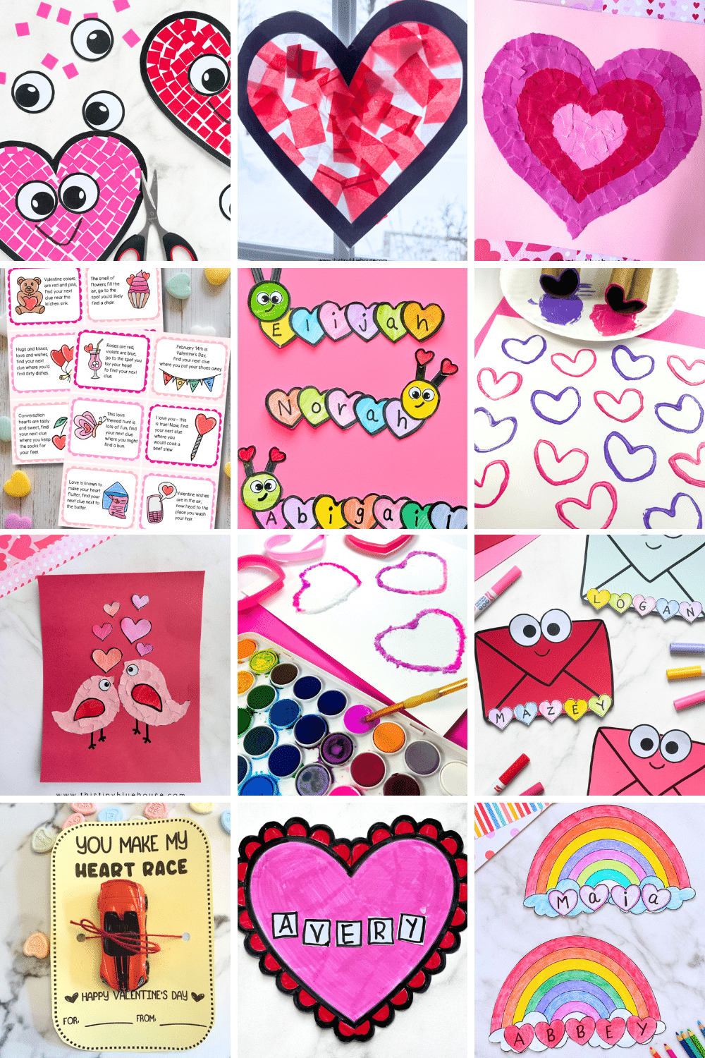 15+ Valentine's Day Crafts And Activities For Kids - This Tiny Blue House