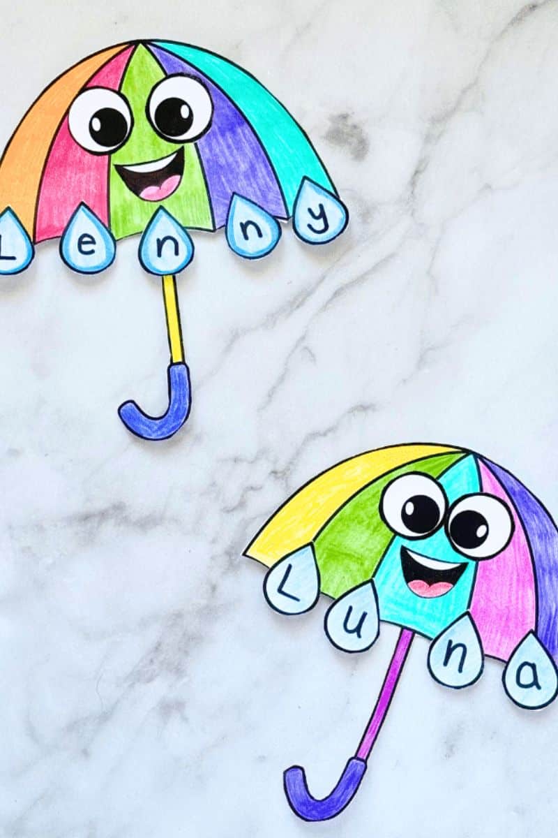 Cloud Suncatcher Craft (Free Printable Template) - This Tiny Blue House